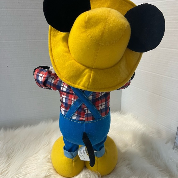Disney Singing Farmer Mickey Mouse Plush Sings Old McDonald Had a Farm 16” - Picture 4 of 9